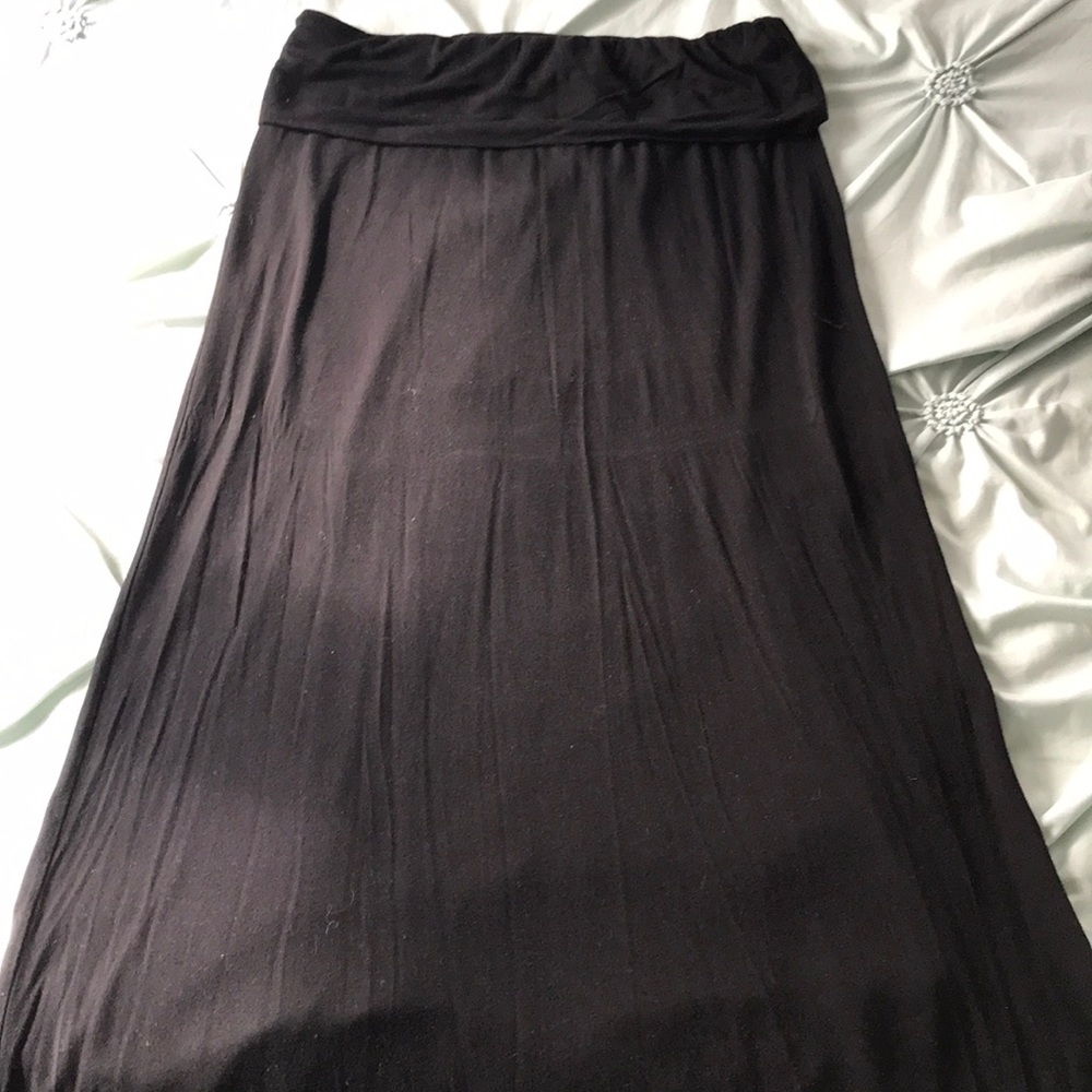 Black Maxi Skirt